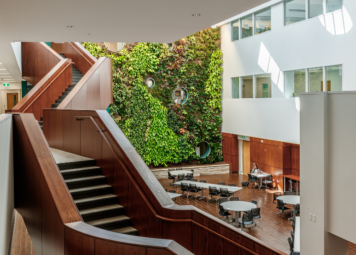A photo of the Thames Hall Atrium