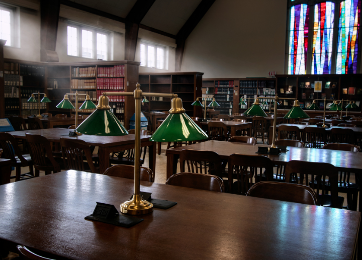 An image inside the Law Library